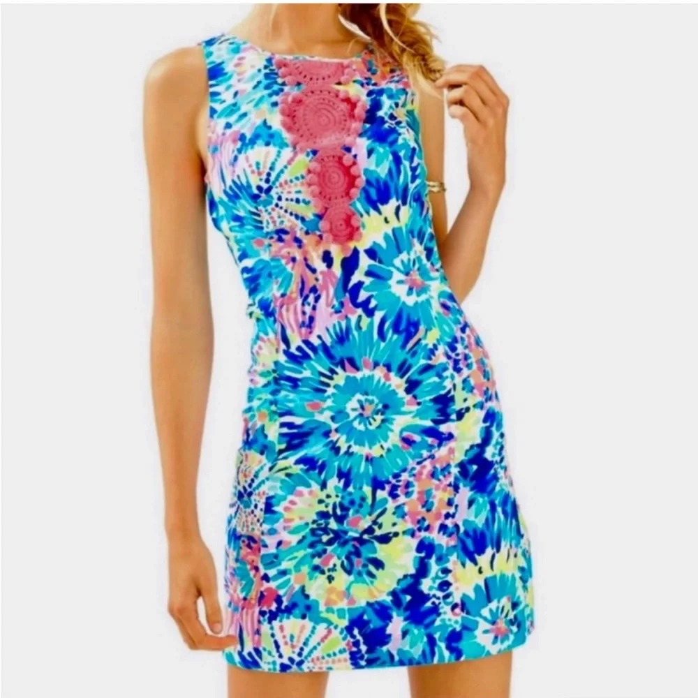 Lilly Pulitzer Adara Shift Dress in Dive In